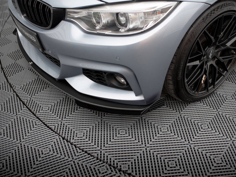 Maxton Design Front Flaps BMW 4 Coupe / Gran Coupe / Cabrio M-Pack F32 / F36 / F33