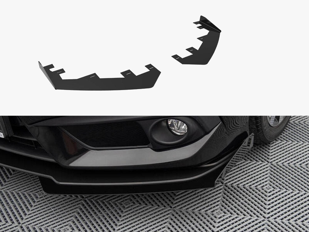 Maxton Design Front Flaps Honda Civic Mk10