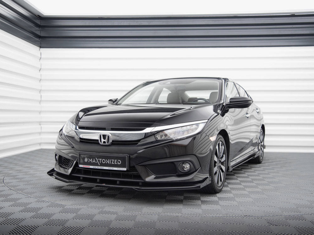 Maxton Design Front Flaps Honda Civic Mk10
