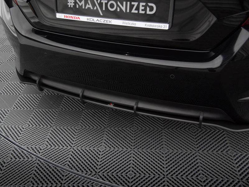 Maxton Design Street PRO Rear Diffuser + Flaps Honda Civic Mk10