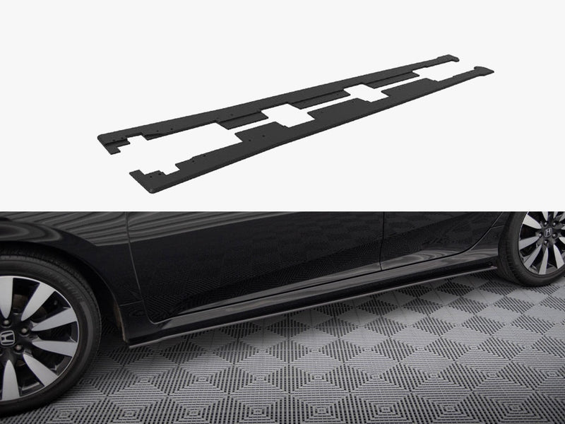 Maxton Design Street PRO Side Skirts Diffusers Honda Civic Mk10