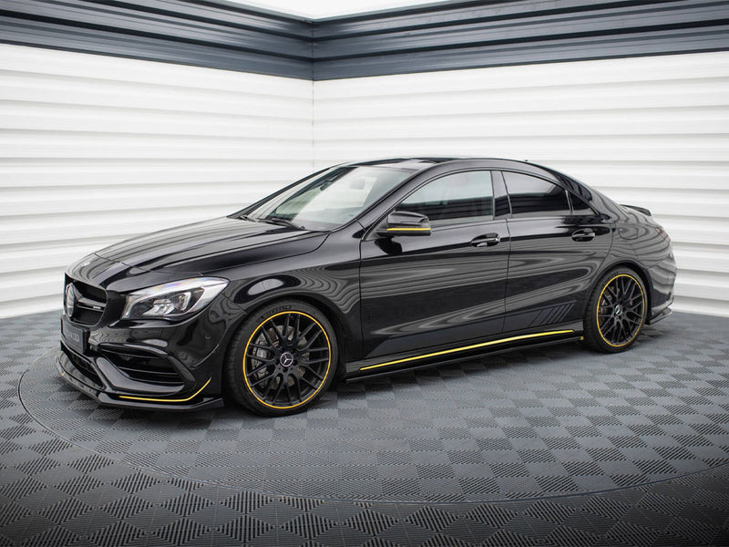 Maxton Design Side Skirts Diffusers Mercedes-AMG CLA 45 C117 Facelift