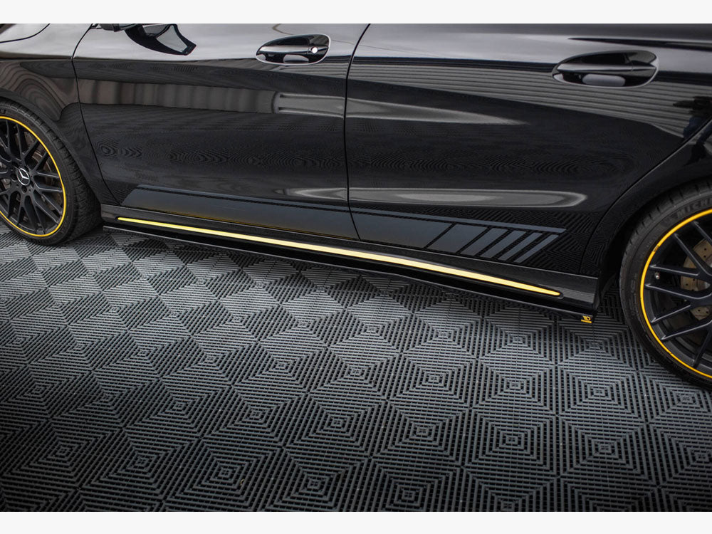 Maxton Design Side Skirts Diffusers Mercedes-AMG CLA 45 C117 Facelift