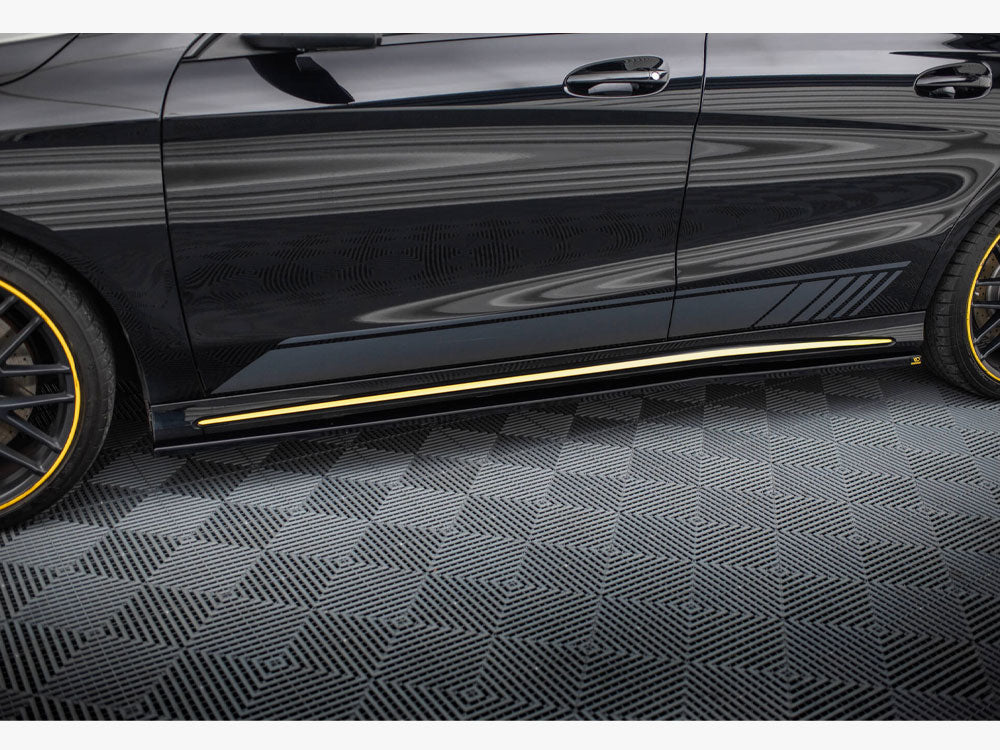 Maxton Design Side Skirts Diffusers Mercedes-AMG CLA 45 C117 Facelift