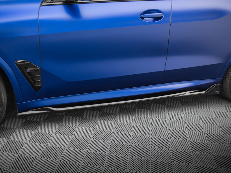 Maxton Design Side Skirts Diffusers V.2 BMW X5 M-Pack G05 Facelift