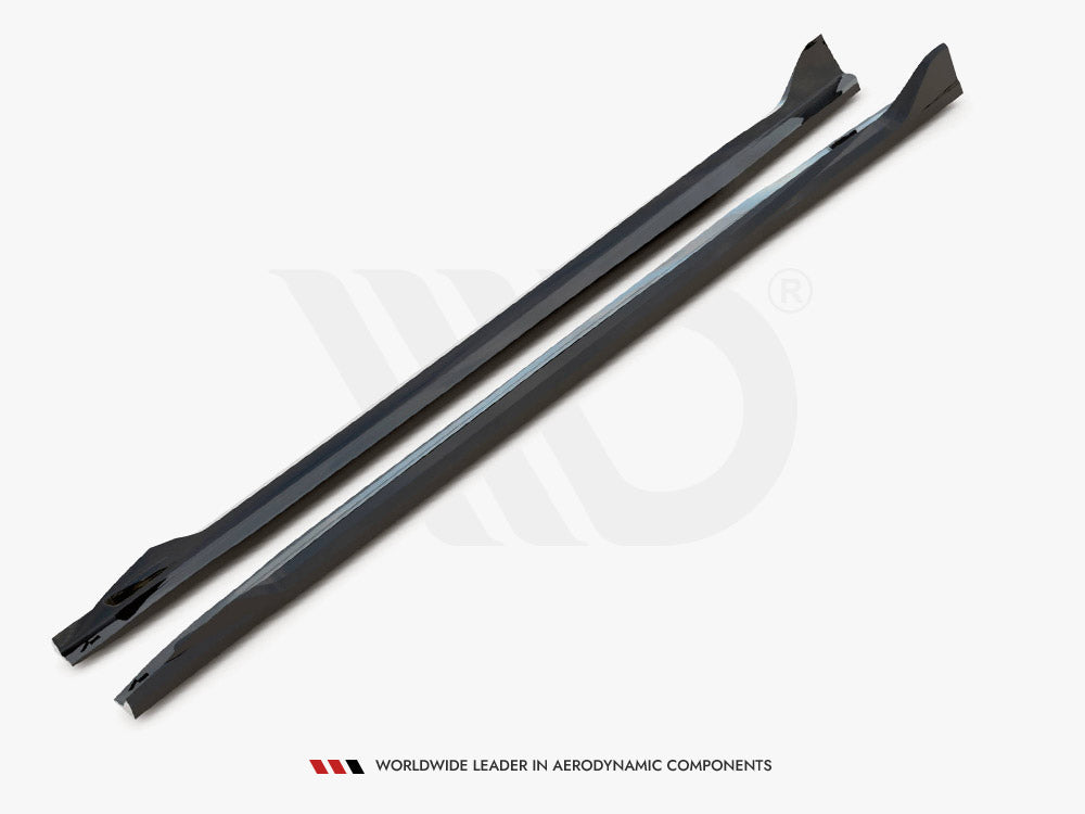 Maxton Design Side Skirts Diffusers V.2 BMW X5 M-Pack G05 Facelift