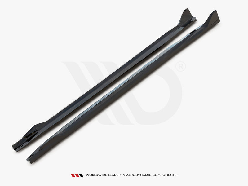 Maxton Design Side Skirts Diffusers V.2 BMW X5 M-Pack G05 Facelift