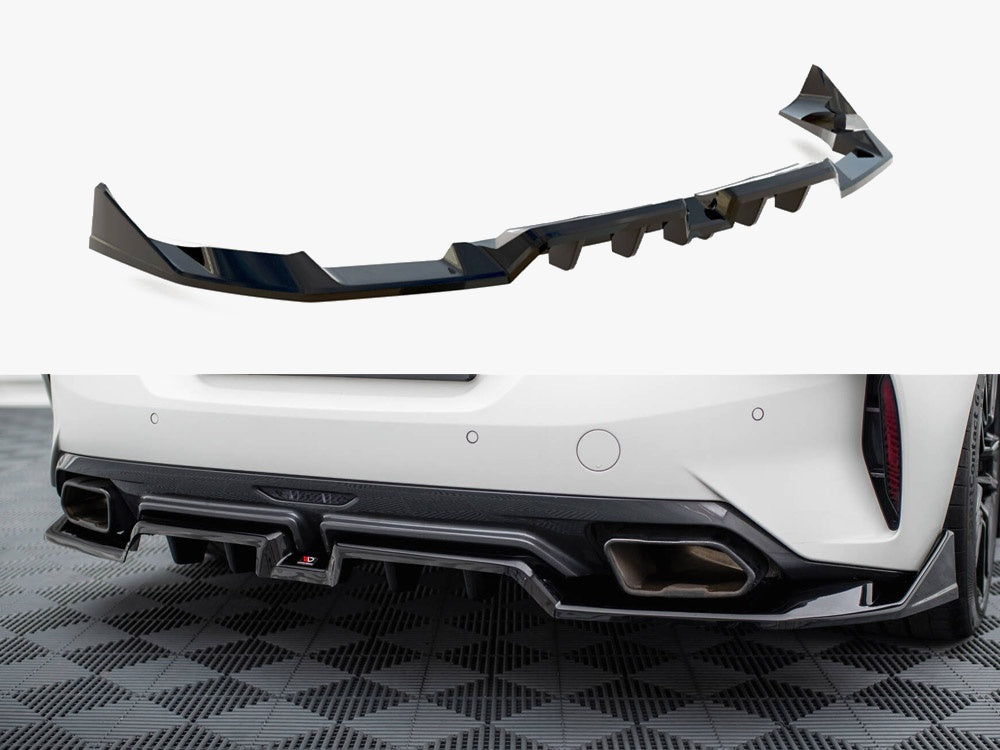 Maxton Design Central Rear Splitter (Vertical Bars) BMW Z4 M40i G29