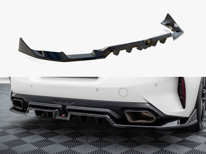 Maxton Design Central Rear Splitter (Vertical Bars) BMW Z4 M40i G29