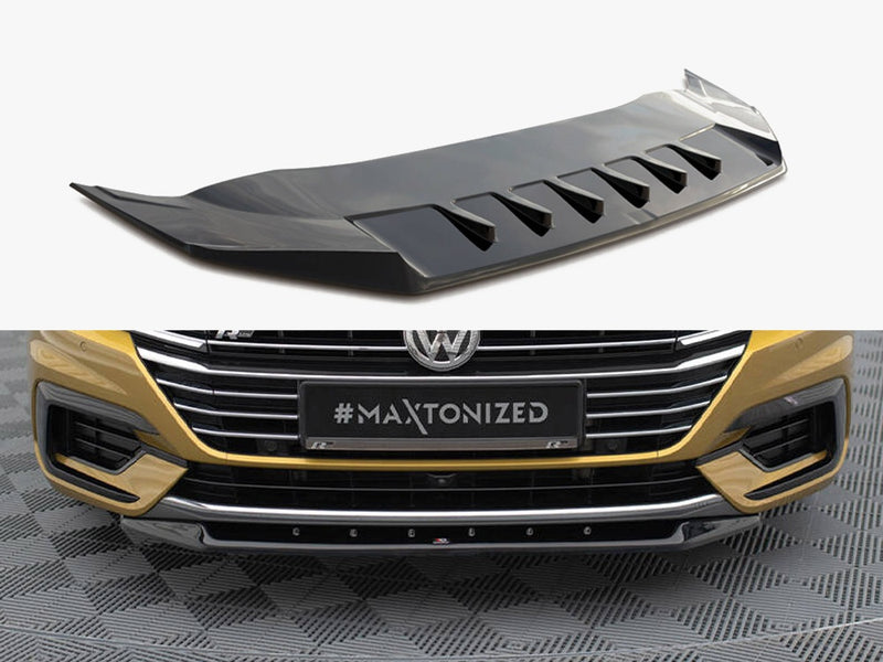Maxton Design Front Splitter V.2 Volkswagen Arteon R-Line Sedan / Shooting Brake Mk1