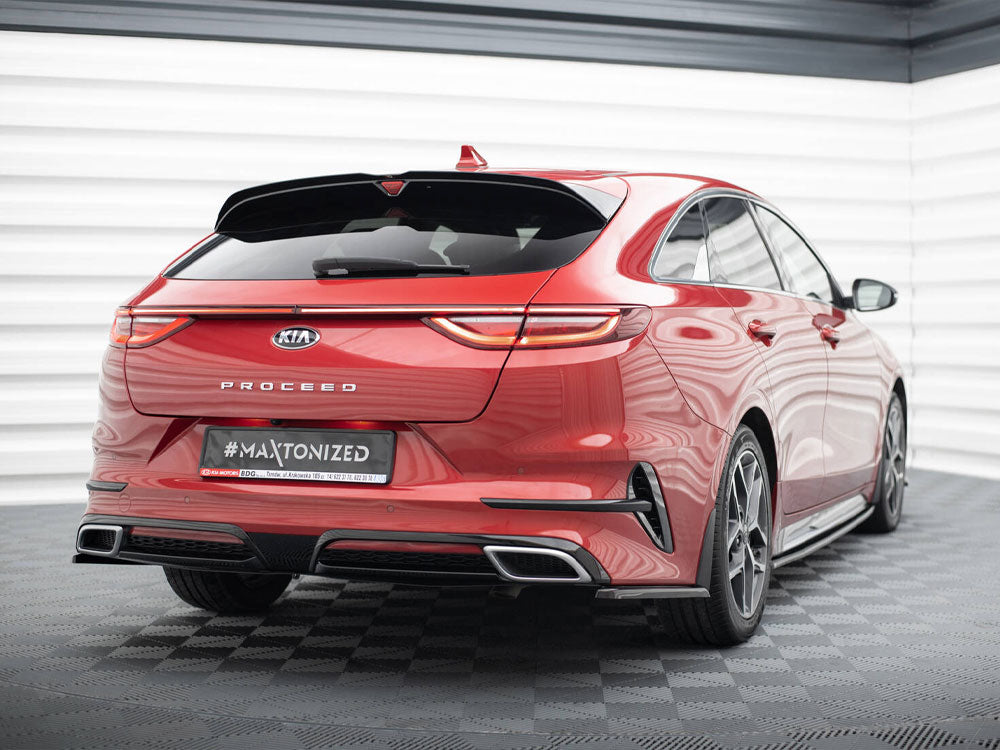Maxton Design Spoiler CAP Kia ProCeed GT / GT-Line Mk1 - Textured