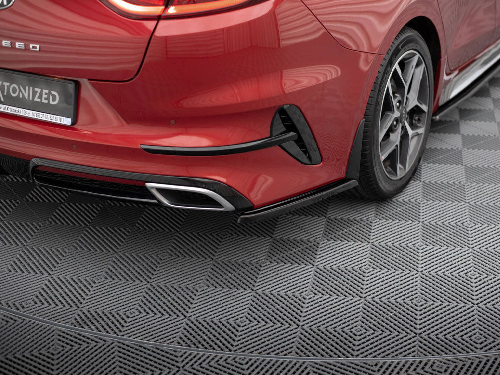 Maxton Design Rear Side Splitters Kia ProCeed GT / GT-Line Mk1
