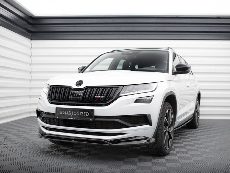 Maxton Design Front Splitter Skoda Kodiaq Mk1 Sportline / RS