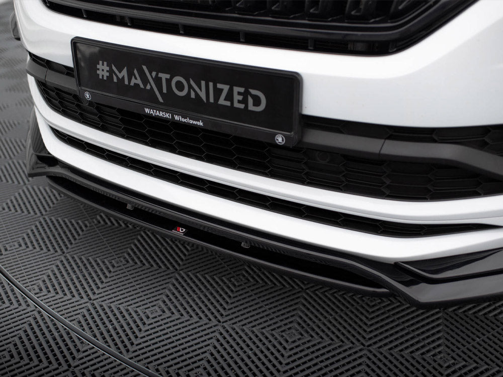 Maxton Design Front Splitter Skoda Kodiaq Mk1 Sportline / RS