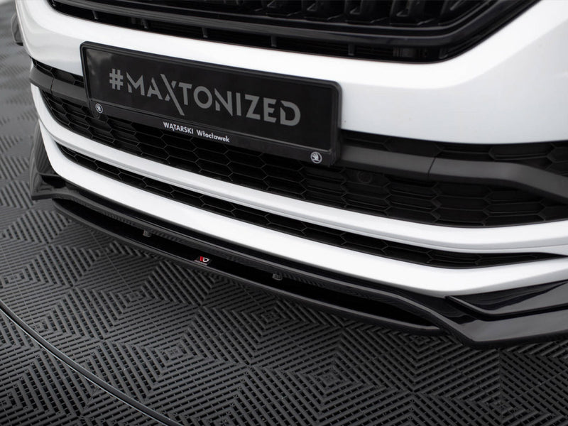 Maxton Design Front Splitter Skoda Kodiaq Mk1 Sportline / RS
