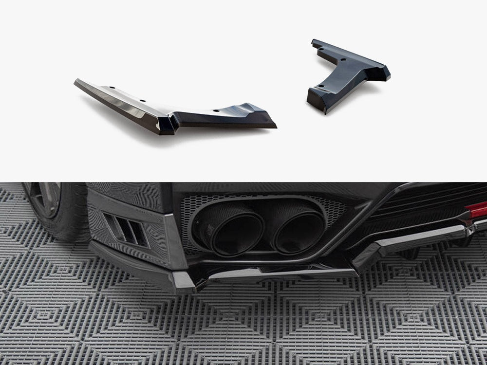 Maxton Design Rear Side Splitters Nissan GTR R35 Facelift