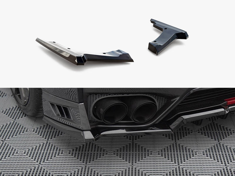 Maxton Design Rear Side Splitters Nissan GTR R35 Facelift