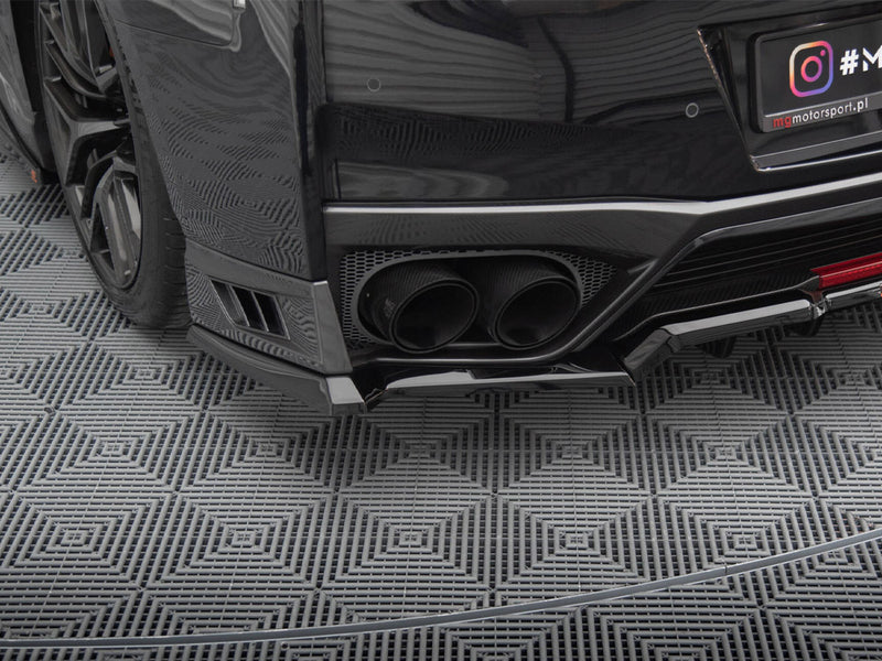 Maxton Design Rear Side Splitters Nissan GTR R35 Facelift