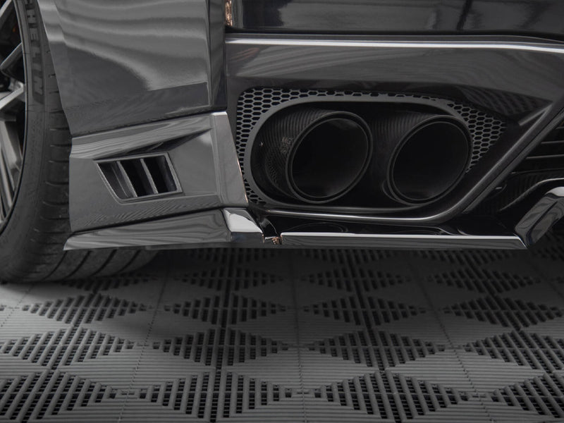 Maxton Design Rear Side Splitters Nissan GTR R35 Facelift