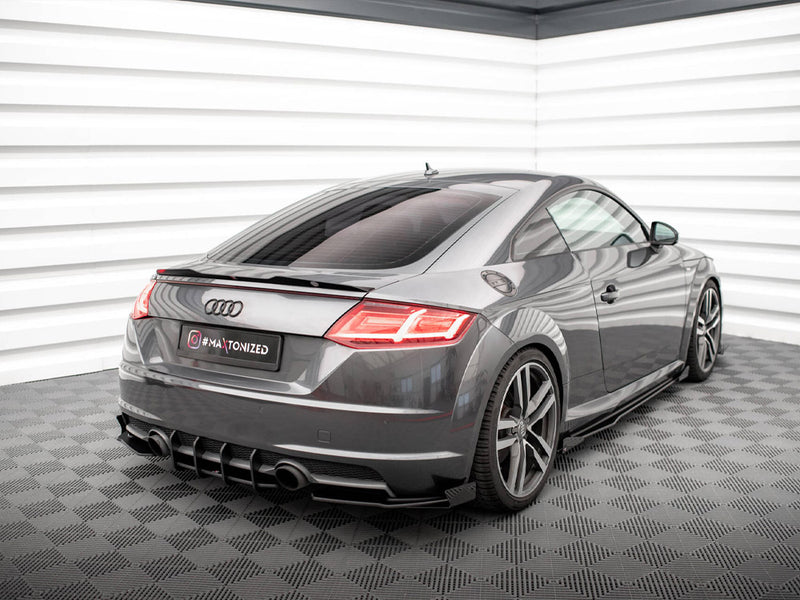 Maxton Design Street Pro Rear Side Splitters + Flaps Audi TT S-Line 8S