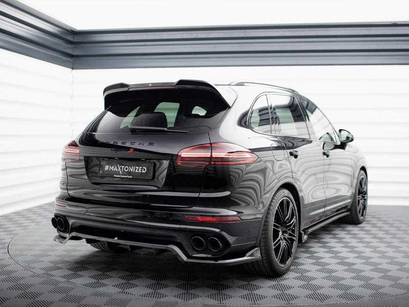 Maxton Design Spoiler CAP 3D Porsche Cayenne Mk2 Facelift
