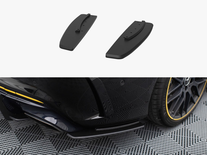 Maxton Design Street Pro Rear Side Splitters Mercedes-AMG CLA 45 C117 Facelift