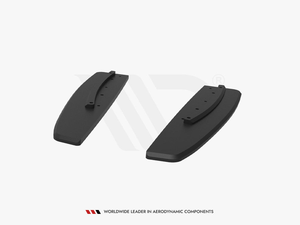 Maxton Design Street Pro Rear Side Splitters Mercedes-AMG CLA 45 C117 Facelift