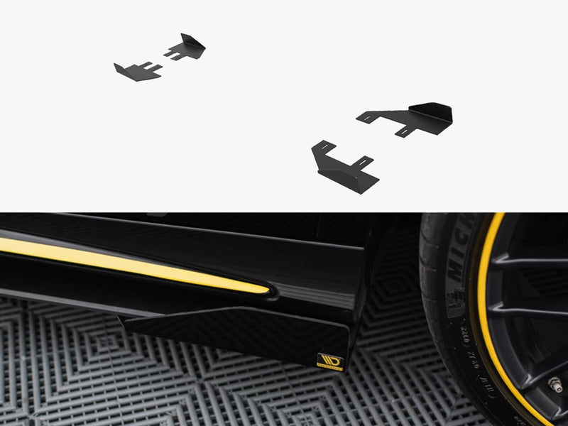 Maxton Design Side Flaps Mercedes-AMG CLA 45 C117 Facelift