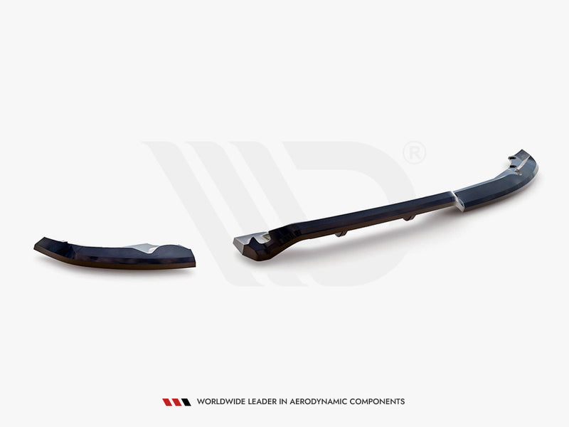 Maxton Design Rear Splitter (Vertical Bars) Renault Clio R.S. Line Mk5