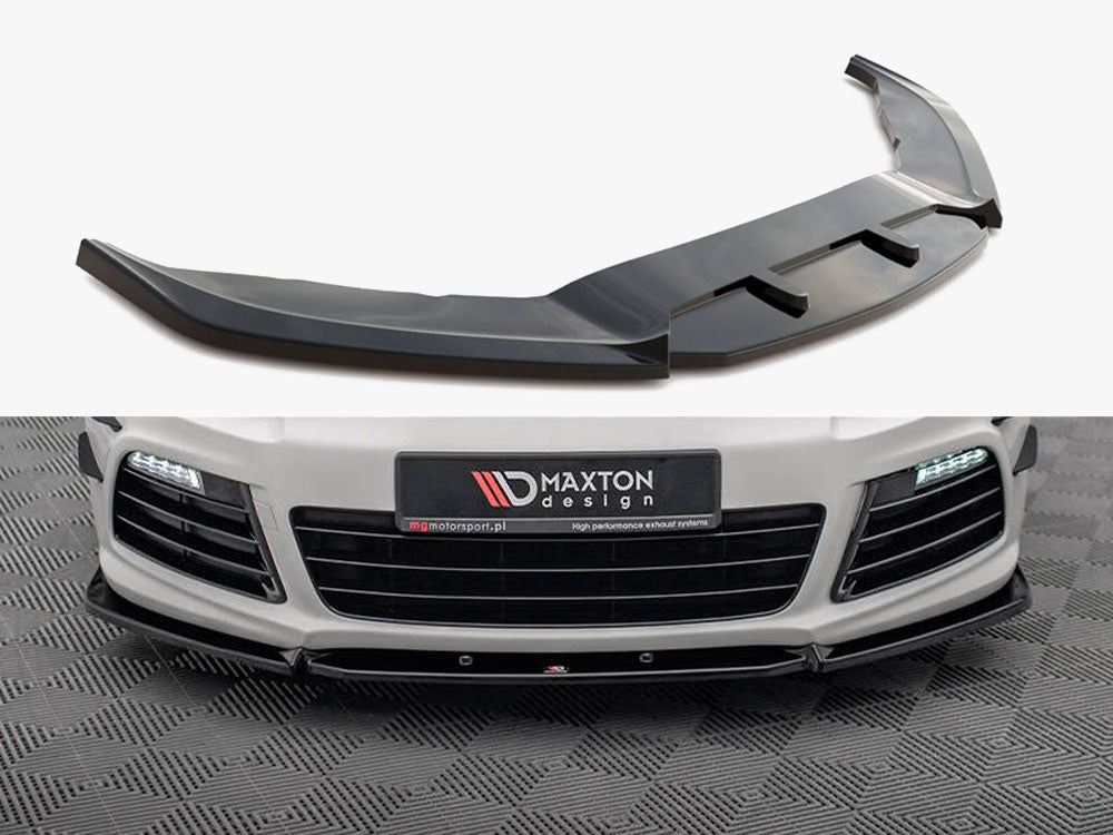 Maxton Design Front Splitter V.3 Volkswagen Scirocco R Mk3