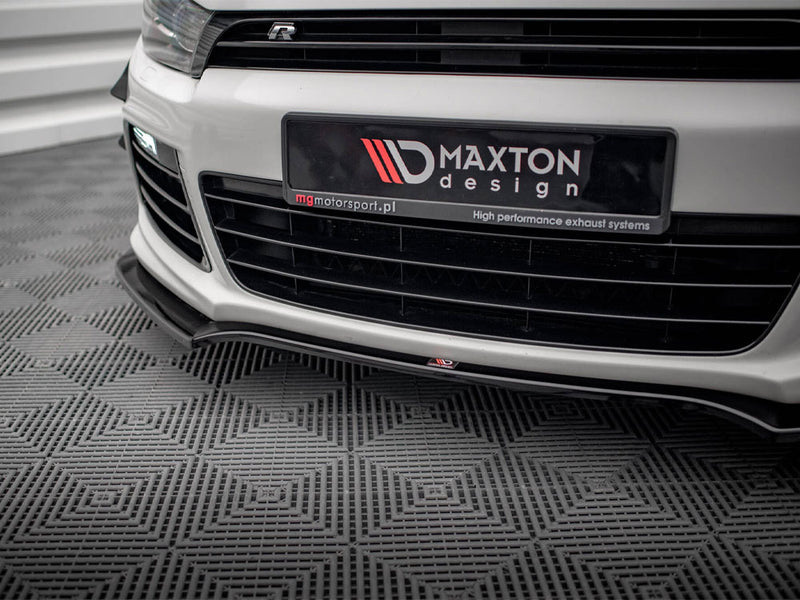 Maxton Design Front Splitter V.4 Volkswagen Scirocco R Mk3