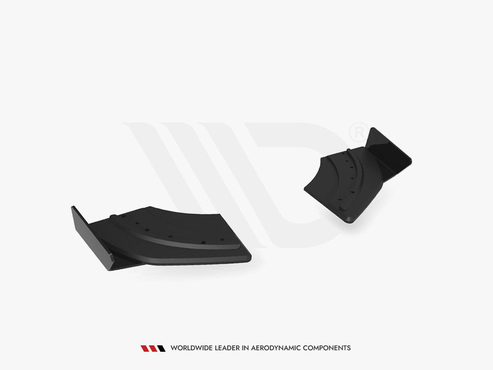 Maxton Design Street Pro Rear Side Splitters + Flaps Volkswagen Scirocco R Mk3