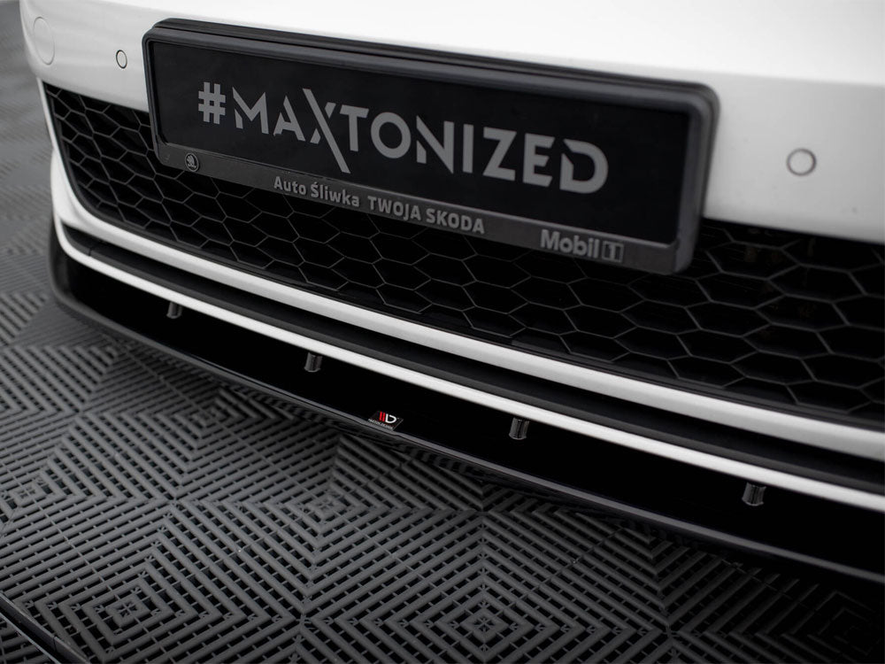 Maxton Design Front Splitter V.1 Volkswagen Golf GTI / GTD Mk7 Facelift
