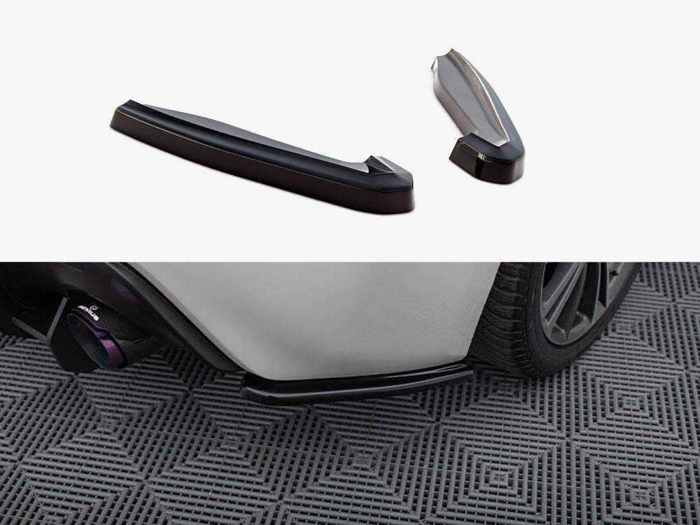 Maxton Design Rear Side Splitters V.1 Subaru BRZ Mk1 / Mk1 Facelift - Textured