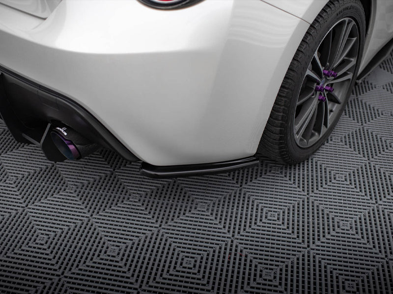 Maxton Design Rear Side Splitters V.1 Subaru BRZ Mk1 / Mk1 Facelift - Carbon Look