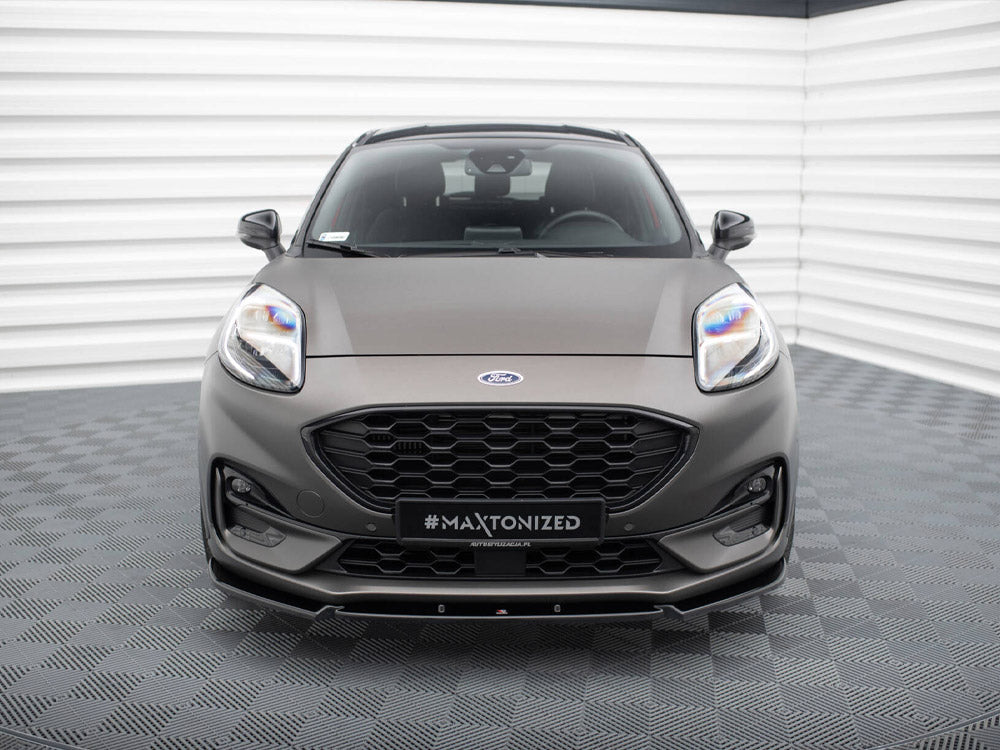 Maxton Design Front Splitter V.1 Ford Puma ST / ST-Line Mk1