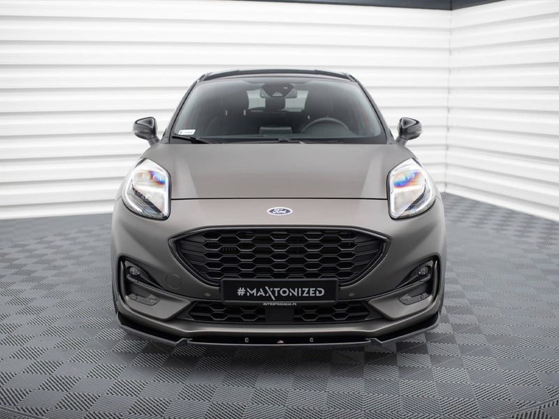 Maxton Design Front Splitter V.1 Ford Puma ST / ST-Line Mk1