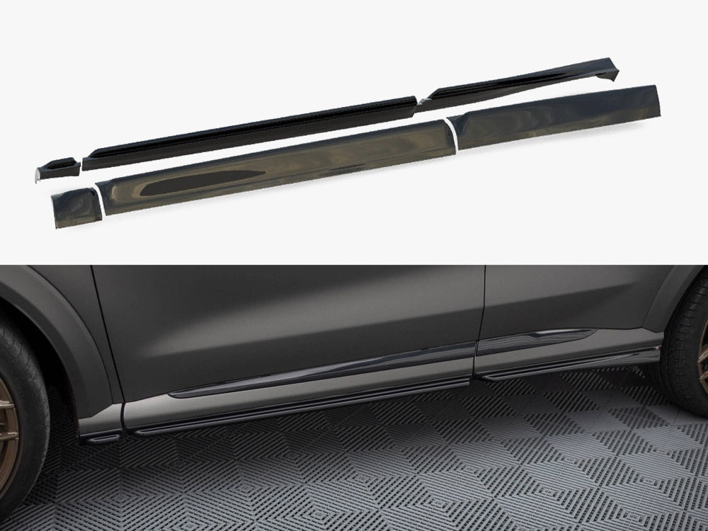 Maxton Design Side Skirts Diffusers Ford Puma ST / ST-Line / Standard Mk1