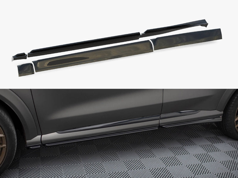 Maxton Design Side Skirts Diffusers Ford Puma ST / ST-Line / Standard Mk1