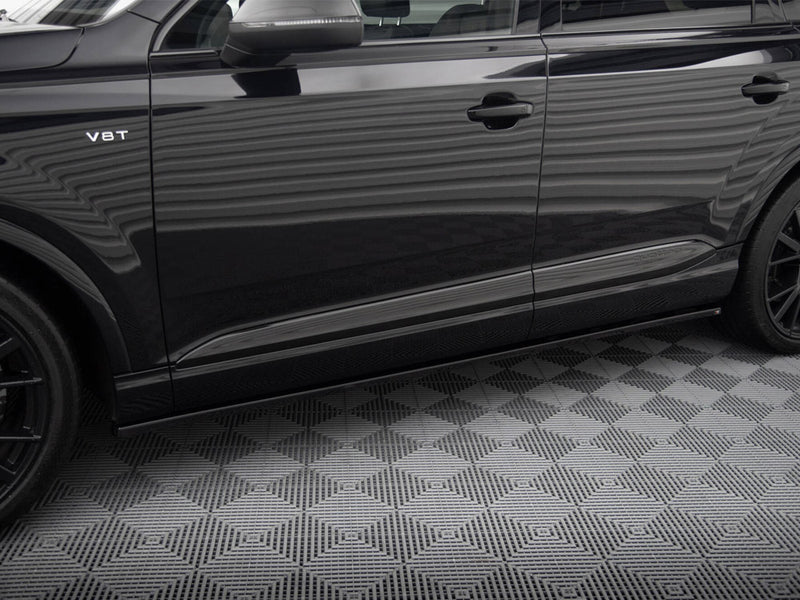 Maxton Design Side Skirts Diffusers V.2 Audi SQ7 / Q7 S-Line Mk2