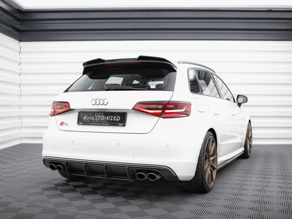 Maxton Design Street PRO Rear Diffuser Audi S3 Sportback / Hatchback 8V