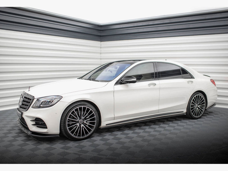 Maxton Design Side Skirt Diffusers Mercedes-Benz S Long AMG-Line W222