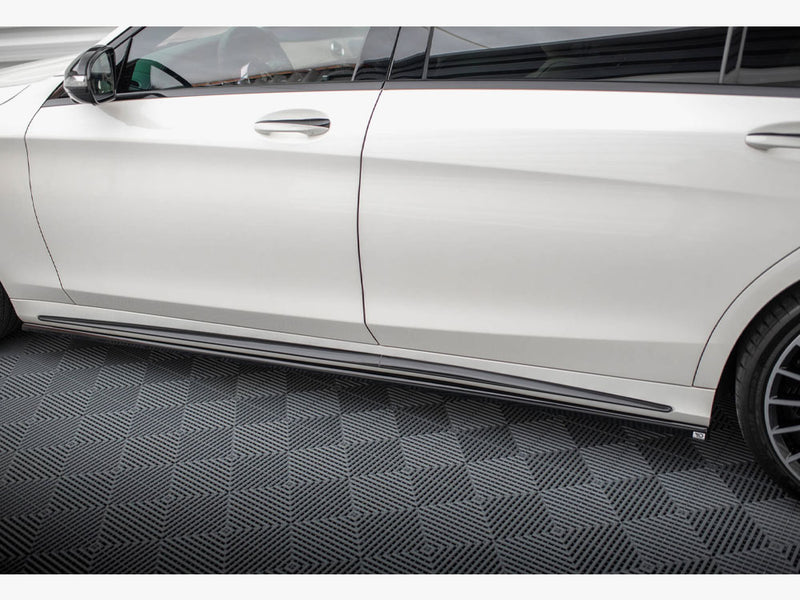 Maxton Design Side Skirt Diffusers Mercedes-Benz S Long AMG-Line W222