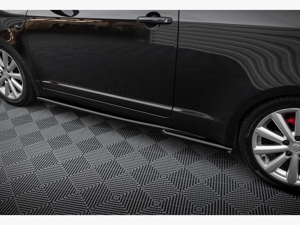 Maxton Design Side Skirts Diffusers Suzuki Swift Sport Mk4