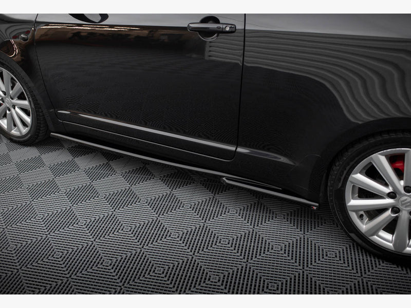 Maxton Design Side Skirts Diffusers Suzuki Swift Sport Mk4