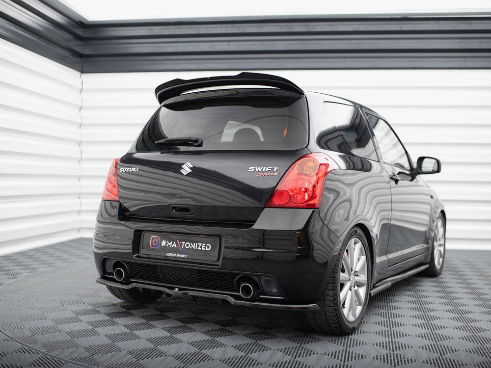 Maxton Design Rear Splitter (Vertical Bars) Suzuki Swift Sport Mk4
