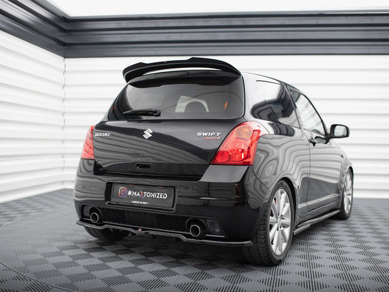 Maxton Design Rear Splitter (Vertical Bars) Suzuki Swift Sport Mk4