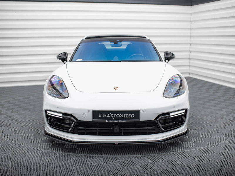 Maxton Design Front Splitter Porsche Panamera GTS 971