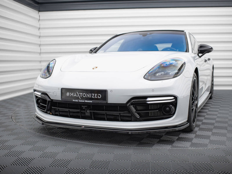 Maxton Design Front Splitter Porsche Panamera GTS 971