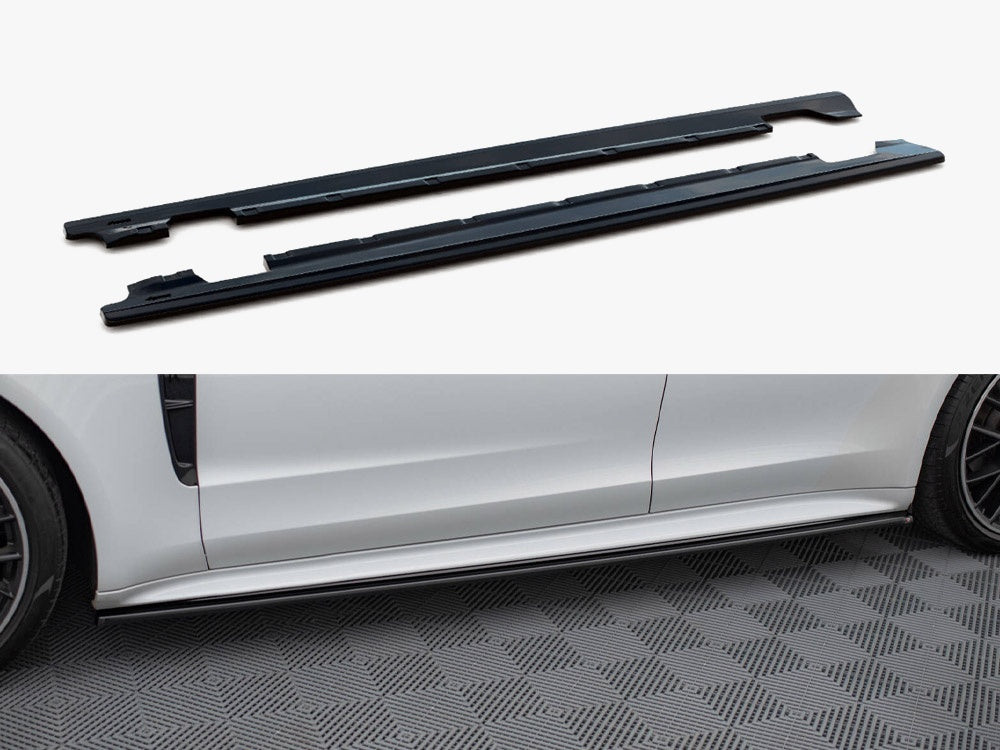 Maxton Design Side Skirts Diffusers Porsche Panamera GTS 971